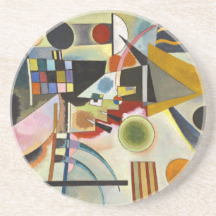 Kandinsky Abstrakt Expressionist Artwork Getränkeuntersetzer
