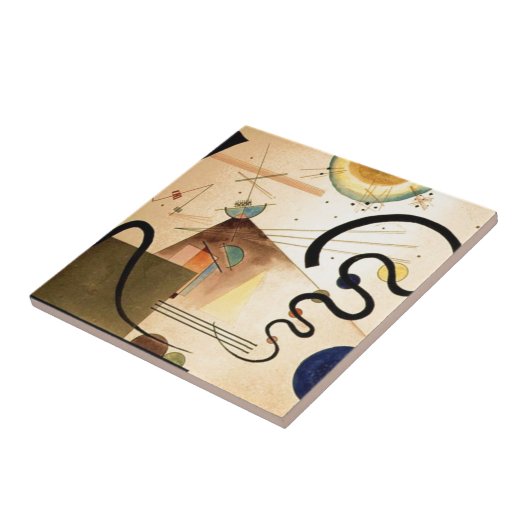 Kandinsky Abstrakt Fliese (Seite)