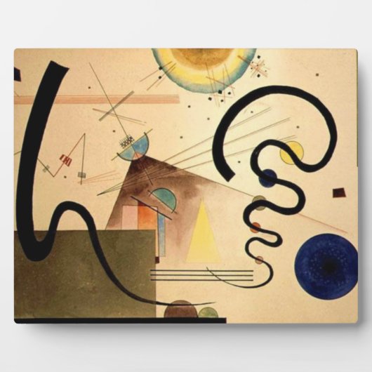 Kandinsky Abstrakt Fotoplatte (Vorderseite)