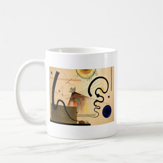 Kandinsky Abstrakt Kaffeetasse (Links)