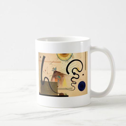 Kandinsky Abstrakt Kaffeetasse (Rechts)
