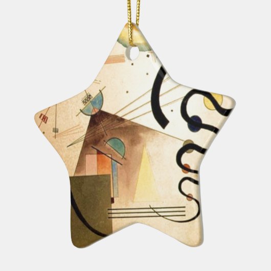 Kandinsky Abstrakt Keramikornament (Links)