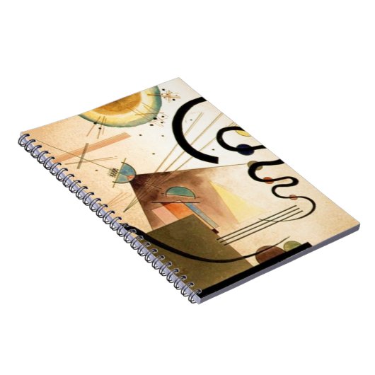 Kandinsky Abstrakt Notizblock (Rechte Seite)