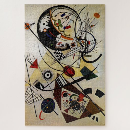 Kandinsky Abstrakt Puzzle (Vertikal)