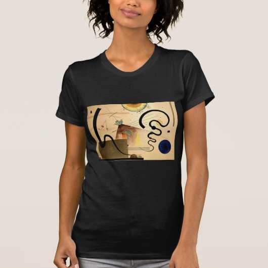 Kandinsky Abstrakt T-Shirt (Vorderseite)