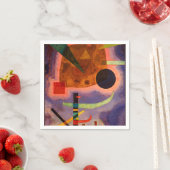 Kandinsky - abstrakte Elemente Serviette (Beispiel)