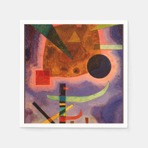 Kandinsky - abstrakte Elemente Serviette