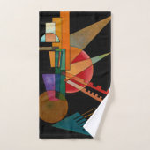 Kandinsky - Abstrakte Interpretation Badhandtuch Set (Handtuch)