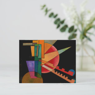Kandinsky - Abstrakte Interpretation Feiertagspostkarte