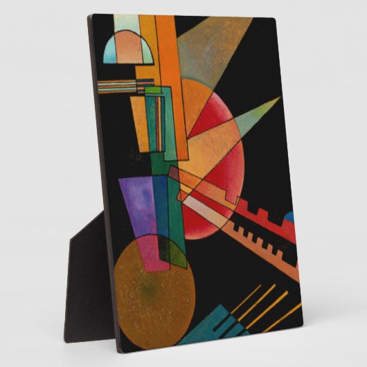 Kandinsky - Abstrakte Interpretation Fotoplatte (Seite)