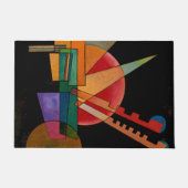 Kandinsky - Abstrakte Interpretation Fußmatte (Vorderseite)