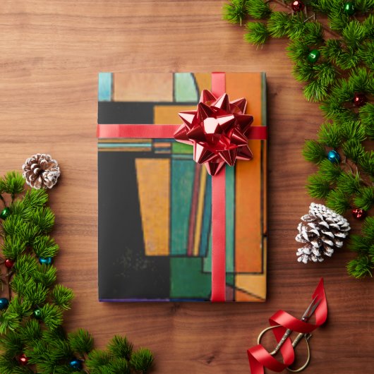 Kandinsky - Abstrakte Interpretation Geschenkpapier (Feiertagsgeschenk)