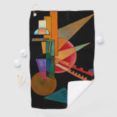 Kandinsky - Abstrakte Interpretation Golfhandtuch (Insitu)