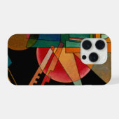 Kandinsky - Abstrakte Interpretation iPhone Hülle (Rückseite (Horizontal))