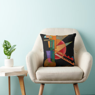 Kandinsky - Abstrakte Interpretation Kissen