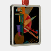 Kandinsky - Abstrakte Interpretation Ornament Aus Metall (Rechts)