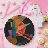 Kandinsky - Abstrakte Interpretation Pappteller (Party)