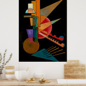 Kandinsky - Abstrakte Interpretation Poster (Küche)