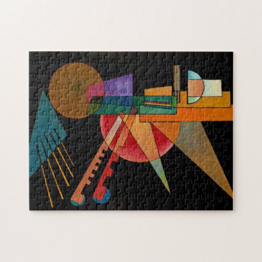 Kandinsky - Abstrakte Interpretation Puzzle (Horizontal)