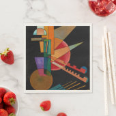 Kandinsky - Abstrakte Interpretation Serviette (Beispiel)
