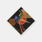 Kandinsky - Abstrakte Interpretation Serviette (Ecke)