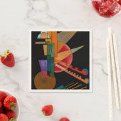 Kandinsky - Abstrakte Interpretation Serviette (Beispiel)