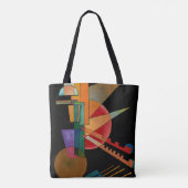 Kandinsky - Abstrakte Interpretation Tasche (Rückseite)