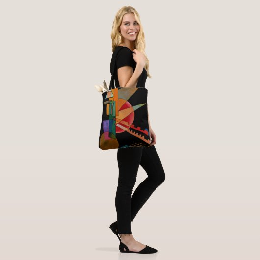 Kandinsky - Abstrakte Interpretation Tasche (Am Model)