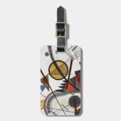 Kandinsky Abstrakte Kompositionsarbeit Gepäckanhänger (Vorderseite vertikal)