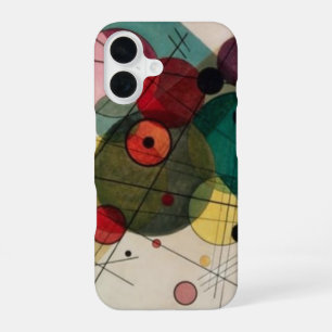 Kandinsky Abstrakte Kreise iPhone 16 Hülle