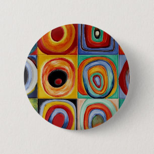 Kandinsky abstrakte Kunst Button