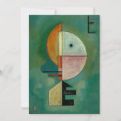 Kandinsky - abstrakte Kunst nach oben, Karte (Vorderseite)