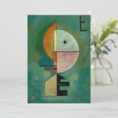 Kandinsky - abstrakte Kunst nach oben, Karte (Stehend Vorderseite)