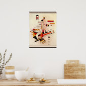 Kandinsky - abstrakte Kunst, Poster (Küche)