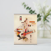 Kandinsky - abstrakte Kunst, Postkarte (Stehend Vorderseite)