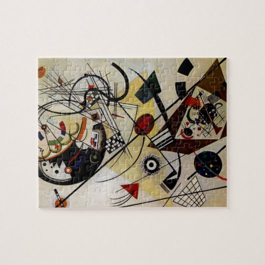 Kandinsky Abstrakte Kunst Puzzle (Horizontal)