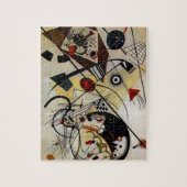 Kandinsky Abstrakte Kunst Puzzle (Vertikal)