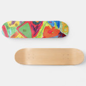 Kandinsky abstrakte Kunst Skateboard (Horizontal)
