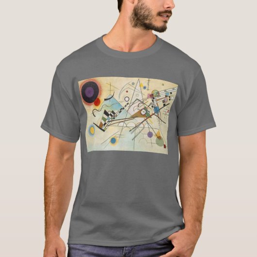 Kandinsky abstrakte Kunst T-Shirt (Vorderseite)