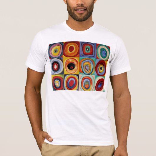 Kandinsky abstrakte Kunst T-Shirt (Vorderseite)