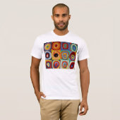 Kandinsky abstrakte Kunst T-Shirt (Vorne ganz)
