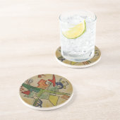 Kandinsky abstrakte Kunst Untersetzer (Seite)