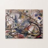 Kandinsky Abstrakte Kunstmalerei Puzzle (Horizontal)