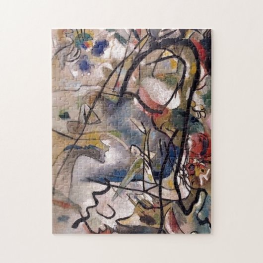 Kandinsky Abstrakte Kunstmalerei Puzzle (Vertikal)