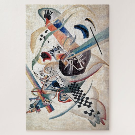 Kandinsky Abstrakte Kunstmalerei Puzzle (Vertikal)