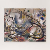 Kandinsky Abstrakte Kunstmalerei Puzzle (Horizontal)