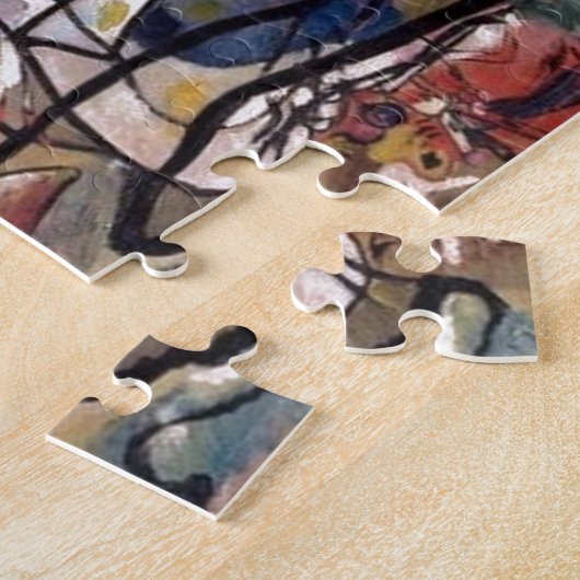 Kandinsky Abstrakte Kunstmalerei Puzzle (Seite)