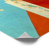 Kandinsky Abstrakte Leinwand Malen Poster (Ecke)