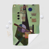 Kandinsky - abstrakte Malerei, Golfhandtuch (Insitu)