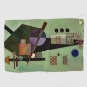 Kandinsky - abstrakte Malerei, Golfhandtuch (Horizontal)